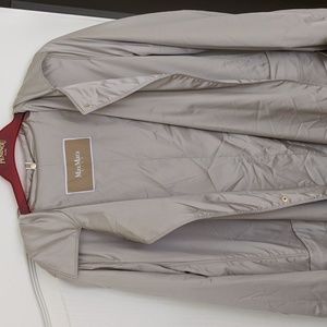 MaxMara City Trench Coat, Size 8, Beige Neutral